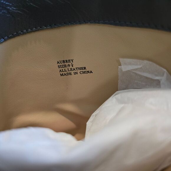 BCBG Max Azria Boots Heels Suede Grey Aubrey SZ 9.5 - Picture 6 of 6